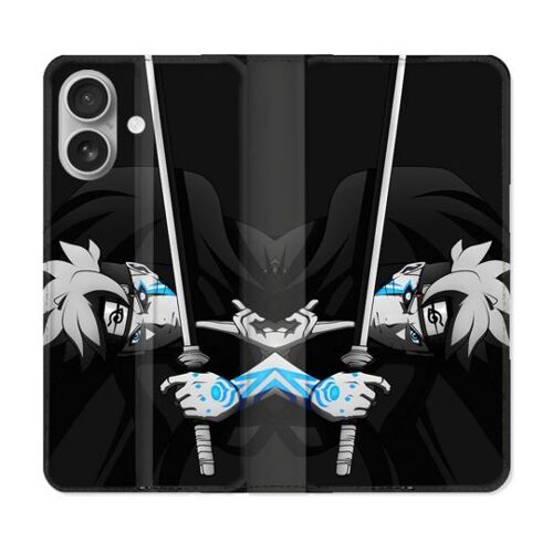 Housse Cuir Portefeuille Pour Samsung Galaxy A06 Manga Boruto Epée
