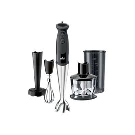 Braun Multiquick 5 Vario MQ 5137 BK Sauce + IdentityCollection - Mixeur à main - 750 Watt - noir