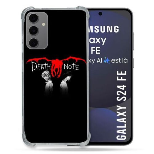 Coque Renforcée Pour Samsung Galaxy S24 Fe Manga Death Note Noir