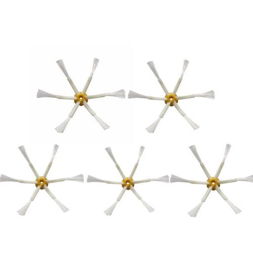 5PCS à 6 bras brosse latérale pour iRobot Roomba 500 600 700 Série 530 550 560 610 620 630 650 625 760 770 780 Aspirateurs Pièces
