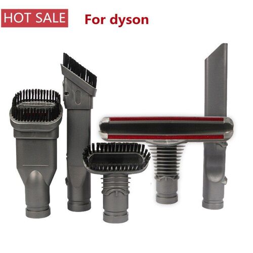 Kit de pièces détachées de rechange pour aspirateur Dyson DC35, DC45, DC58,remplacement, brosse d'escalier, crevasses, DC59, DC62, V6, DC48, ensemble de 5 pièces,