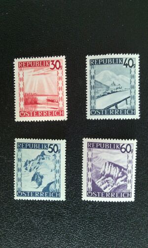 Timbre Autriche Yt Paysages 1945/47 1945