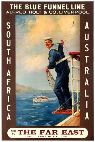 Affiche Afrique Du Sud Australie