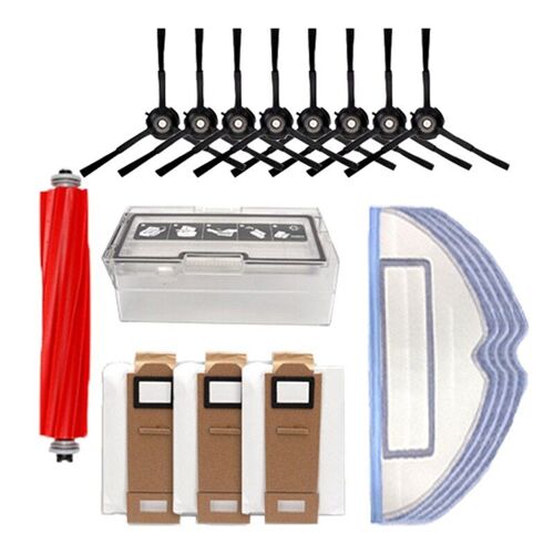 Pièce de rechange pour aspirateur XiaoMi Roborock S7 S70 S75 S7Max, réservoir d'eau, rouleau principal, brosse, vadrouille, filtre Hepa, brosse latérale