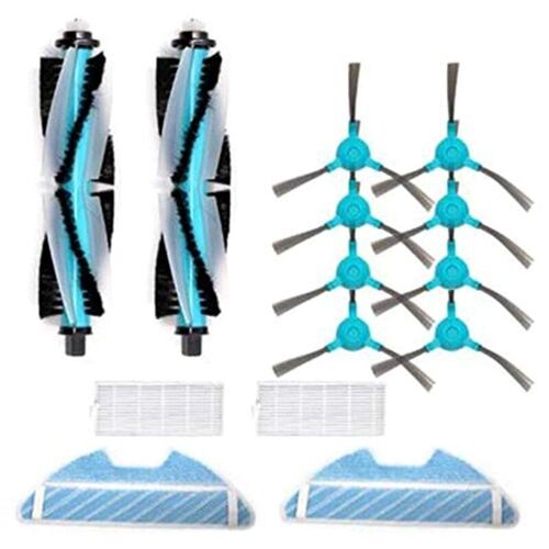 Pièces de rechange pour Cecotec Conga 1290 1390 1490 1590, Kit d'accessoires pour aspirateur avec brosse principale et filtre HEPA