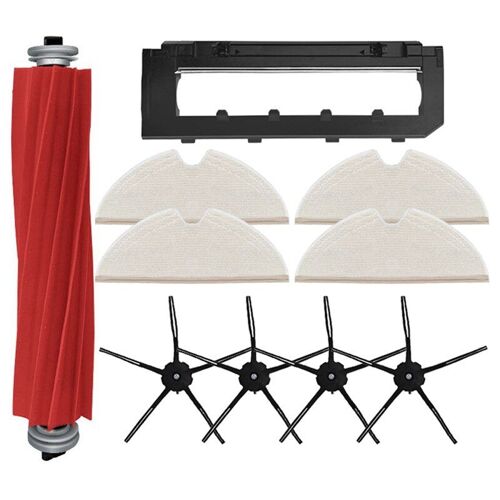Accessoires de rechange pour aspirateur Robot Xiaomi Roborock Q7 Max + T8, brosse principale, brosse latérale, housse de chiffon, remplacement
