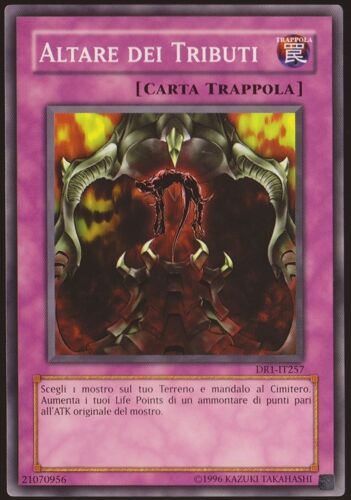 Carte Yu-Gi-Oh Altare Dei Tributi - Dr1-It257