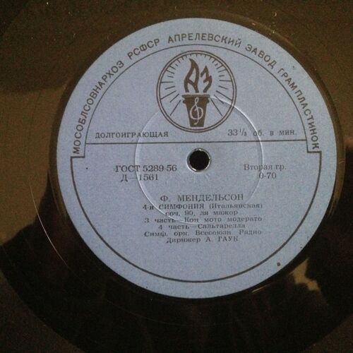 Felix Mendelssohn : Symphonie Symphony N°4