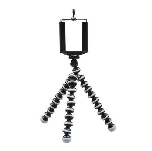 trépied 2 - trépied Flexible poulpe avec télécommande, caméra'action de petite taille, accessoire de bureau pour téléphone portable
