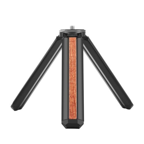 SEULEUR PROPRIÉTÉ TRÉPIDE - support de trépied en bois incrusté avec vis 1/4, pour appareil photo, Smartphone, éclairage