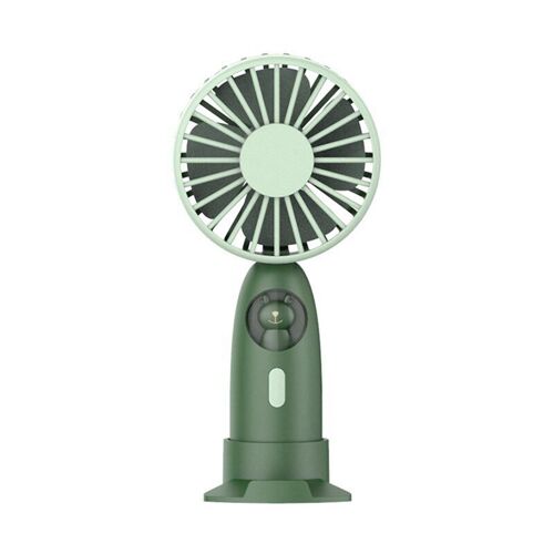 Mini ventilateur Portable avec veilleuse, Rechargeable par USB, pour le bureau, la maison et l'extérieur