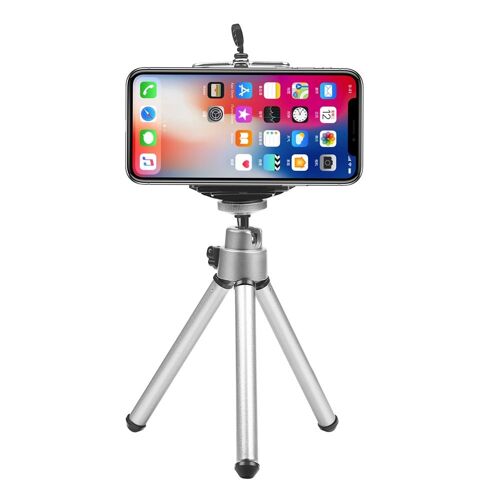 Mini trépied Flexible en aluminium pour iPhone X 8 7 6S Xiaomi Samsung Huawei Sony, support pour téléphone portable