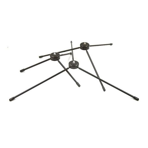 Trépie du métal - 19cm - Mini trépied de bureau en métal 1/4, en alliage'aluminium, pour Selfie, beauté, photographie en direct, lien à vis, Clip pour téléphone portable, PTZ