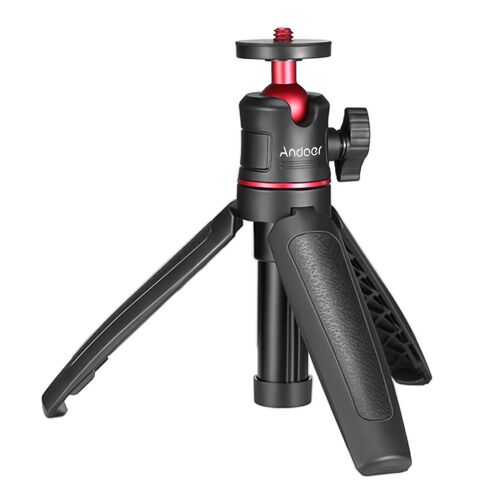 Le Noir - Mini Trépied Extensible De Bureau Mt 08, Support De Perche À Selfie Avec Tête De Balle Flexible Pour Vlogging De Voyage