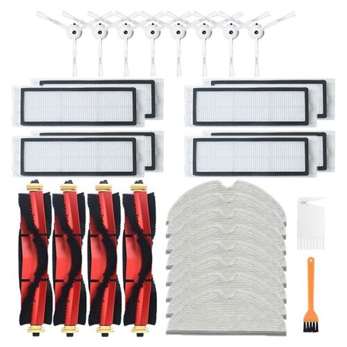 Brosse latérale principale, pièces de filtre Hepa, accessoires de balayage pour Xiaomi Roborock S6 MAXV S6 PURE S6 1/1S