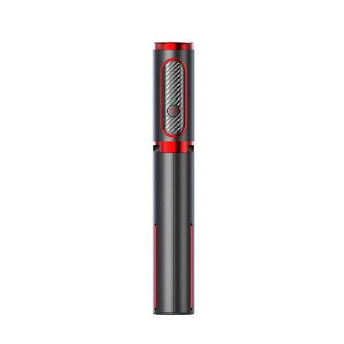 noir rouge - Mini trépied Bluetooth pour téléphone portable, monopode extensible avec télécommande pour iPhone 14 Pro Max 13 iOS Android
