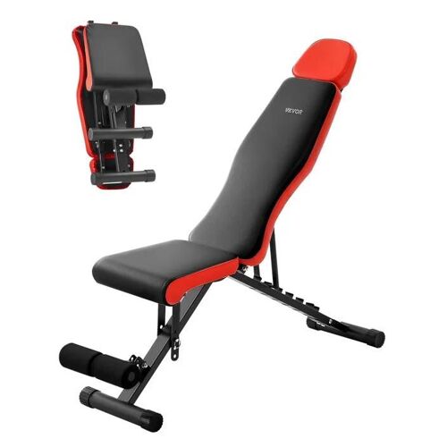 Banc De Musculation-Vevor-Charge 260 Kg-Réglable Pliable-Équipement De Fitness Pour Abdominaux-Pour Entraînement Complet Du Corps