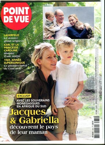 Point De Vue - N°3684 : Jacques & Gabriella Découvrent Le Pays De Maman