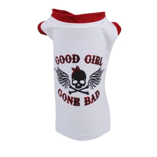 T-Shirt Pour Chien Good Girl - Taille S - Blanc