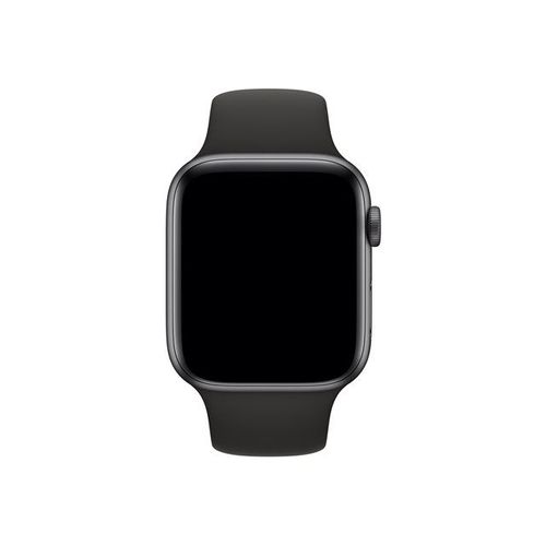Apple 44mm Sport Band - Bracelet De Montre Pour Montre Intelligente - Taille S/M & M/L - Noir - Démo - Pour Watch Hermès Series 9, Se 3, Series 10, Series 11, Series 8, Series 9, Ultra 2, Ultra 3