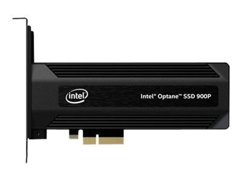 Intel Optane SSD 900P Series - SSD - chiffré - 480 Go - 3D Xpoint (Optane) - interne - carte PCIe (HHHL) - PCIe 3.0 x4 (NVMe) - AES 256 bits
