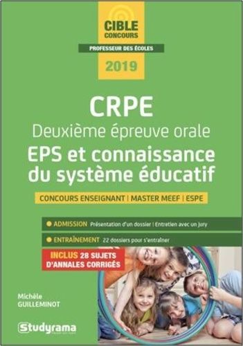 Crpe Deuxième Épreuve Orale Eps Et Connaissance Du Système Éducatif