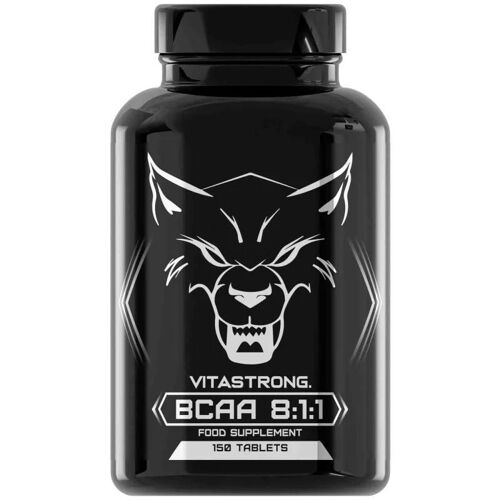 Bcaa 8.1.1 Vitastrong L-Leucine, L-Isoleucine, L-Valine 100% Pures Avec B6 Complément Pré/Post-Entraînement Pour