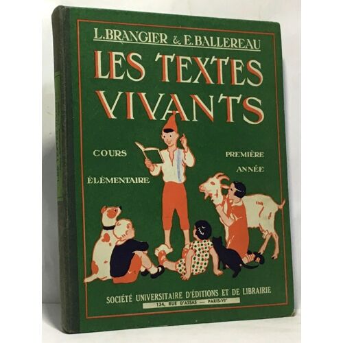 Les Textes Vivants -Cours Élémentaire Première Année