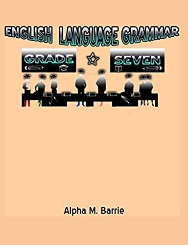 English Language Grammar Grade Seven (Timbo Guide)