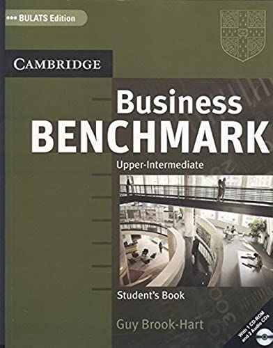 Business Benchmark Upp - Intermediate Students Bookw/1 Cd-Rom And 2 Audio Cd Pack Bulats Edition (South Asian Edition)