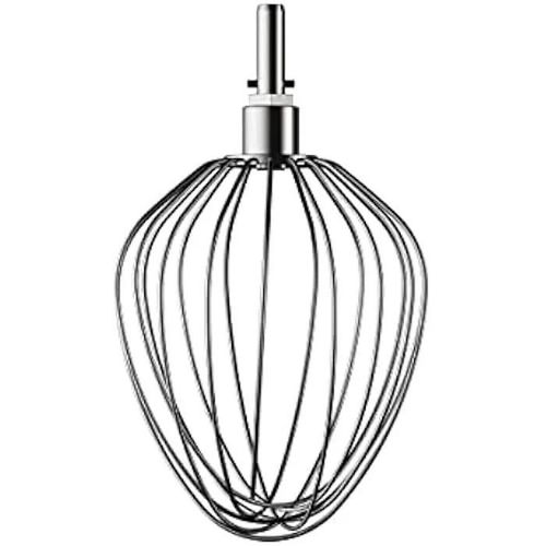 Fouet en acier inoxydable - KENWOOD - Compatible Chef XL - Garantie à vie - Nettoyage facile - 22,3 cm