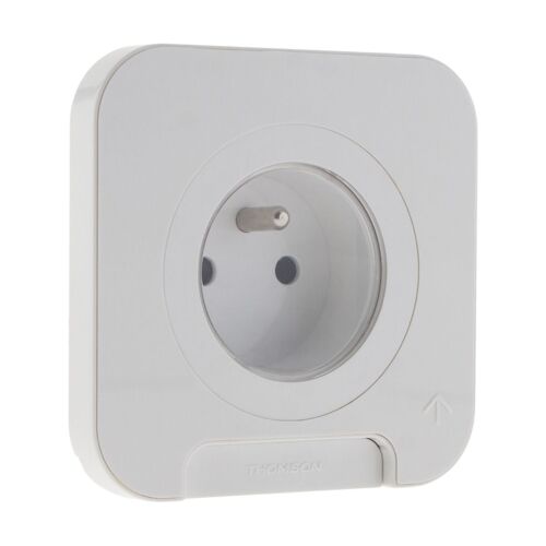 Prise étanche Cover IP44 16A - Blanc - Protec