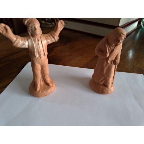 2 Santons À Peindre