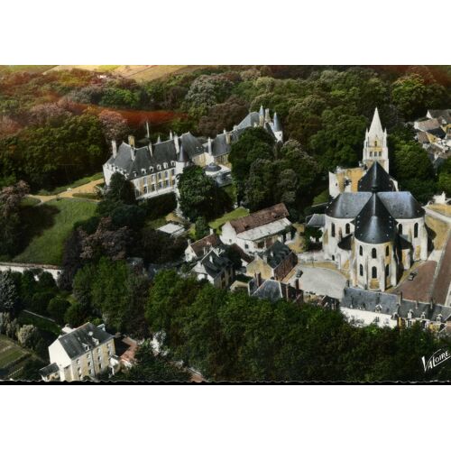 Carte Postale De Meung Sur Loire (Loiret) L' Eglise Saint-Liphard Et Le Château (Réf.6237)