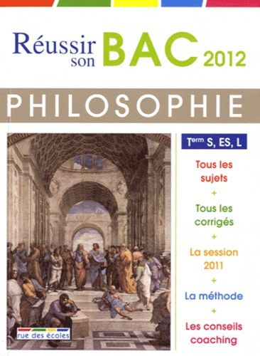 Philosophie Tle L, Es, S - Edition 2012