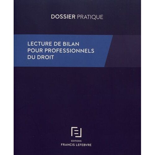 Lecture De Bilan Pour Professionnels Du Droit