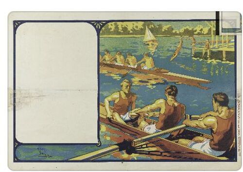 Affiche Aviron