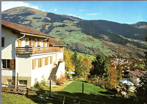 Carte Postale De Waltenburg (Suisse) Pension Casa Clarezia