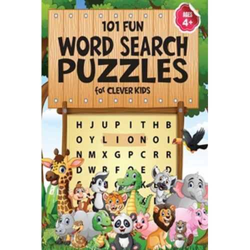 101 Fun Word Search Puzzles For Clever Kids 4-8
