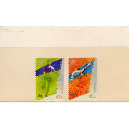 Timbres-Poste DAustralie (Jeux Paralympiques De Sidney)