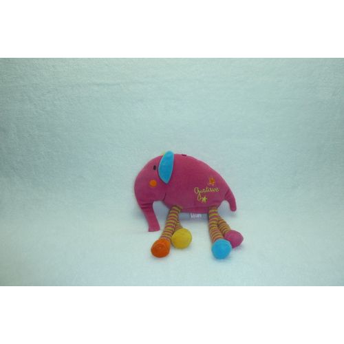 DOUDOU ELEPHANT SEMI PLAT GUGUS CIRCUS AUGUSTA DU BAY