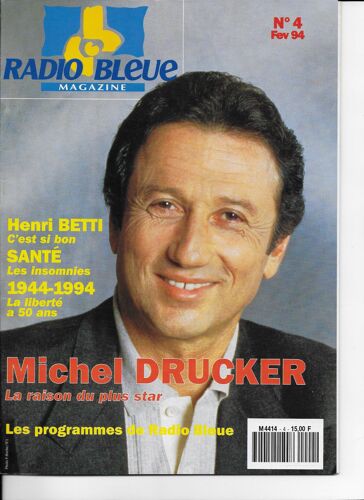 Radio Bleue Magazine 4 Michel Drucker