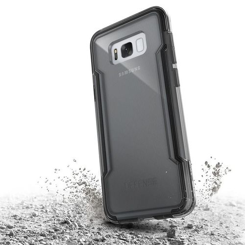 Coque Defense Clear Noire Pour Galaxy S8 Plus