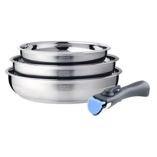 Batterie De Cuisine De 3 Poeles 20-24-26cm + 1 Poignée