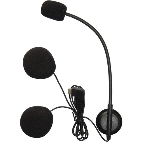 Usb Type C Dur Microphone Et Écouteur Pour Bt-S2 Et Bt-S3 Intercom Moto Bluetooth (Usb C, Microphone Dur)