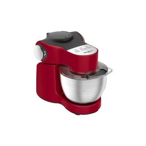 Moulinex Wizzo QA317510 - Robot pâtissier - 1000 Watt - rouge
