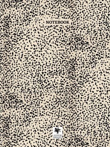 Cute Leopard Print Composition Notebook - Brown Leopard College Ruled Notebook - 8.25 X 11 Large 150 Pages Ruled Lined Journal: Great For Work, School And Daily Use Notebook.