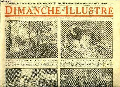 Dimanche-Illustré N° 454 - Le Mahatma Gandhi Par Henry Borjane. Les Oeillets Bleus Par Fred M. White. Bicot. Président De Club. Un Terrible Joueur. Zig Et Puce Couchent Au Violon. Totor Le Rancunier(...)