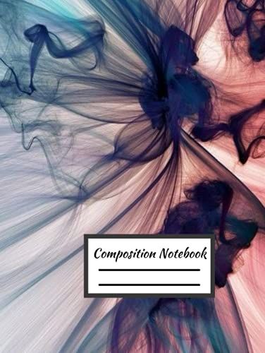 Aesthetic Composition Notebook With Hardcover: Hardcover Composition Notebook Wide Ruled, Aesthetic Cover Themed Composition Notebook, Hardcover Wild ... Notebook For Men, Women, Student And Work