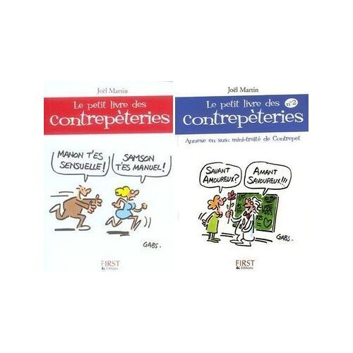 Le Petit Livre Des Contrepéteries - Tomes 1 Et 2 / Joël Martin